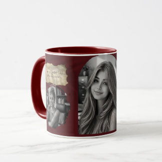 Benutzerdefinierter Fotocollagen-Kaffeebecher - Pe Tasse