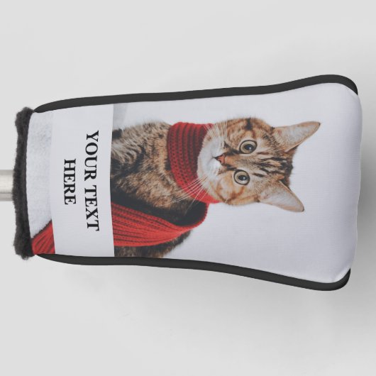 Benutzerdefinierter FotoErstellen Sie Ihr eigenes Golf Headcover (Vorderseite)