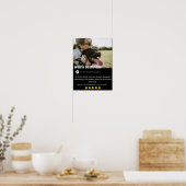Benutzerdefinierter Fotofilm mit Ihrem Bild, Titel Poster (Küche)