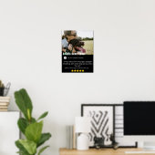 Benutzerdefinierter Fotofilm mit Ihrem Bild, Titel Poster (Heimbüro)
