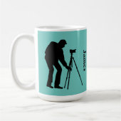 Benutzerdefinierter Fotograf Kaffeetasse (Links)