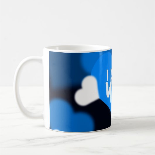 Benutzerdefinierter Fotokaffeebecher mit blauem He Kaffeetasse (Links)