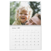 Benutzerdefinierter Fotokalender 2026 Kalender (Jan 2027)