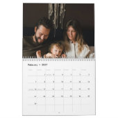 Benutzerdefinierter Fotokalender 2026 Kalender (Feb 2027)