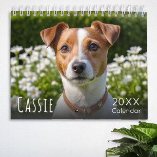 Benutzerdefinierter Fotokalender für Haustundehund Kalender