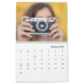Benutzerdefinierter Fotokalender - Personalisierte Kalender (Feb 2027)