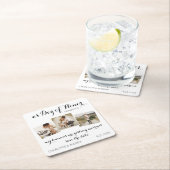 Benutzerdefinierter Fotolackenhund speichert die D Rechteckiger Pappuntersetzer (Vor Ort)