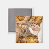 Benutzerdefinierter Fotomagnet Magnet (Vorderseite/Rückseite)