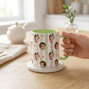 Benutzerdefinierter Fotostreifenbecher Süßes Bab Tasse