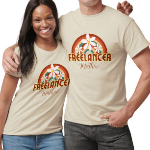 Benutzerdefinierter Freiberufler-Life-T - Shirt mi