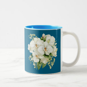 Benutzerdefinierter Freund oder Mutter der Braut B Zweifarbige Tasse