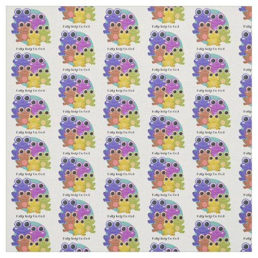 Benutzerdefinierter Frosch Stoff (Muster)