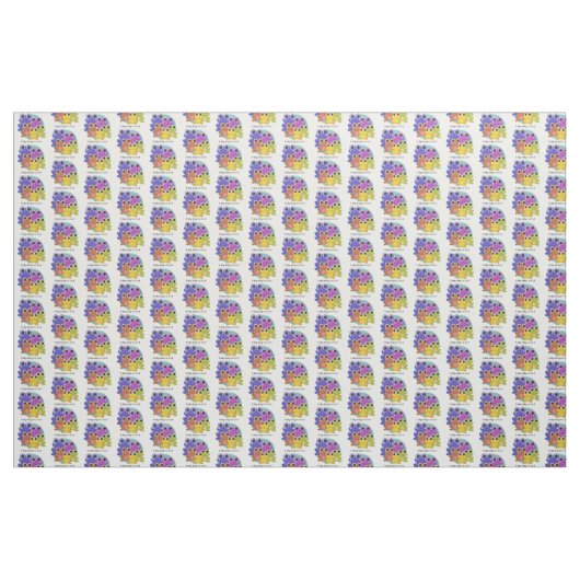 Benutzerdefinierter Frosch Stoff (Fat Quarter (45,7 x 55,9 cm))