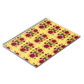 Benutzerdefinierter Frühlings-Schmetterling-Blumen Notizblock (Linke Seite)