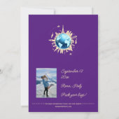 Benutzerdefinierter Fun Destination Pass Save the  Einladung (Rückseite)