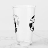Benutzerdefinierter Fußball Glas (Links)