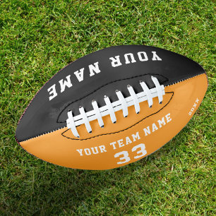 Benutzerdefinierter Fußball mit Name, Nummer und T Football