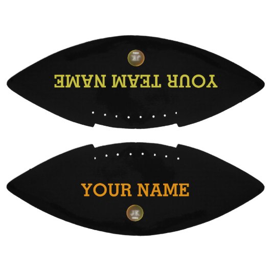 Benutzerdefinierter Fußball-Name und Teamname Logo Football (Paneele)