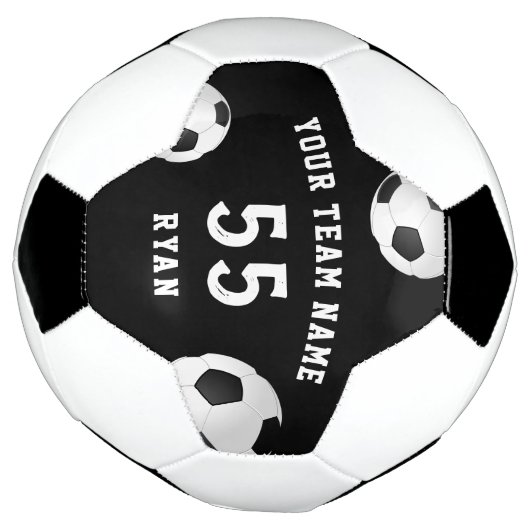 Benutzerdefinierter Fußballball mit Teamname Fußball (Gedreht)