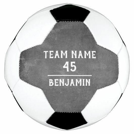 Benutzerdefinierter Fußballball mit Teamname Fußball (Vorderseite)