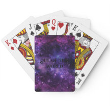 Benutzerdefinierter Galaxy-Nebel Kartenspielen