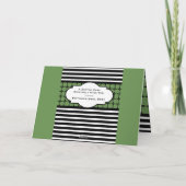 Benutzerdefinierter Geburtstag mit Skateboarder Karte (Rückseite)