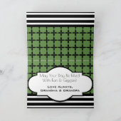 Benutzerdefinierter Geburtstag mit Skateboarder Karte (Innenseite)