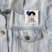 Benutzerdefinierter Geburtstagsbutton für einen Ju Button (Beispiel)
