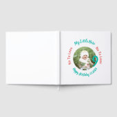 Benutzerdefinierter Geburtstagsname mit Foto Gästebuch (Voll)