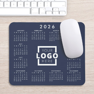 Benutzerdefinierter Geschäft-Logo Firmenkalender 2 Mousepad