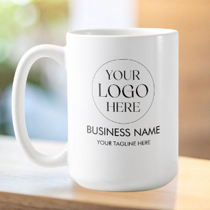Benutzerdefinierter Geschäftslogo-QR-Code Werbeart Kaffeetasse