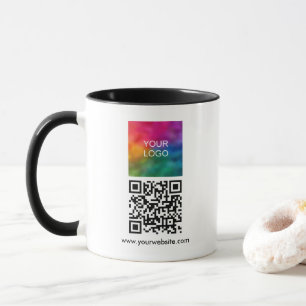 Benutzerdefinierter Geschäftsunternehmens-Logo-QR- Tasse
