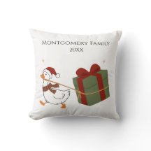 Benutzerdefinierter Geschenkedieb Gans Weihnachten