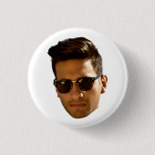 Benutzerdefinierter Gesichtsausschnitt Junggeselli Button (Vorderseite)