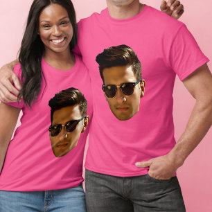 Benutzerdefinierter Gesichtsausschnitt Junggeselli T-Shirt