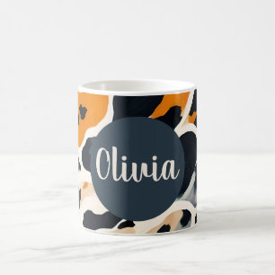 Benutzerdefinierter Giraffen-Tierdruck Kaffeetasse