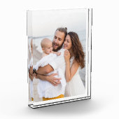 Benutzerdefinierter Glasblock mit abgerundeten Eck Fotoblock (Links)