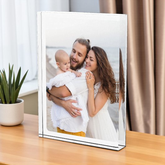 Benutzerdefinierter Glasblock mit abgerundeten Eck Fotoblock