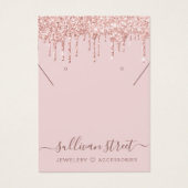 Benutzerdefinierter Glitzer Tropfen Ohrringe für d (Vorderseite)