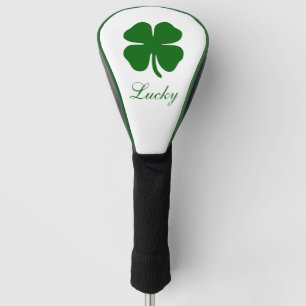 Benutzerdefinierter Glücksklee Golf Headcover