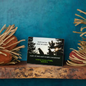 Benutzerdefinierter Golden Retriever Hund Memorial Fotoplatte (Seite)