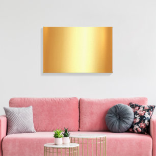 Benutzerdefinierter goldener Hintergrund für Ihr F Leinwanddruck
