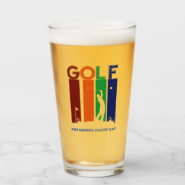 Benutzerdefinierter Golf-Ligatumbler Glas