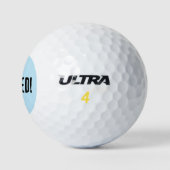 BENUTZERdefinierter GOLFball AUSSERDienst  (Logo)