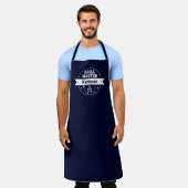 Benutzerdefinierter Grill-Master (mit Ihrem Namen) Schürze (Getragen)