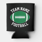 Benutzerdefinierter Grüne Fußballmannschaftsname P Dosenkühler (Vorderseite)