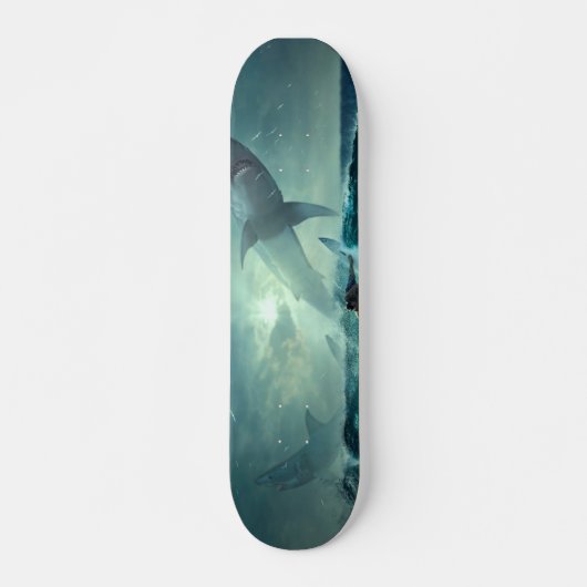 Benutzerdefinierter Hai Skateboard (Vorne)