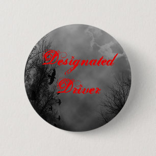 Benutzerdefinierter Halloween-Button des Treibers Button