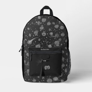 Benutzerdefinierter Halloween-Rucksack mit Spooky Bedruckter Rucksack