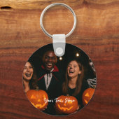 Benutzerdefinierter Halloween-Schlüsselanhänger -  Schlüsselanhänger (Rückseite)